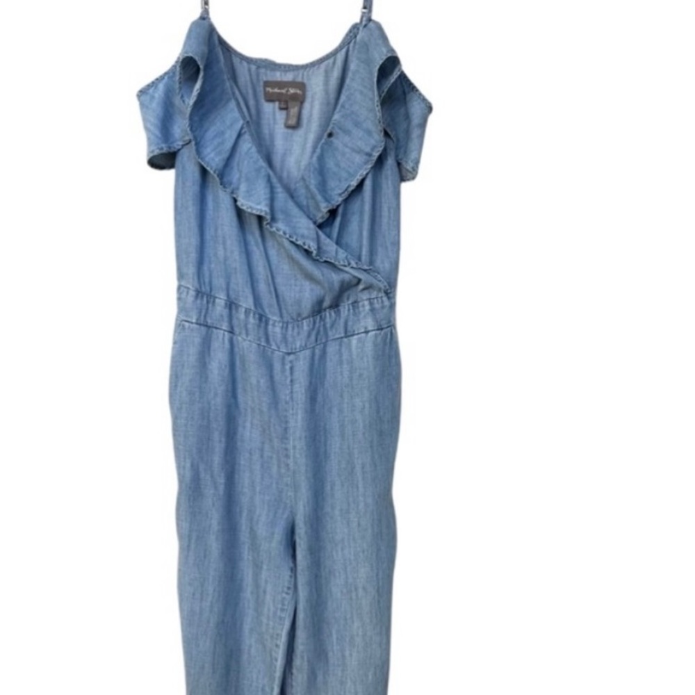Michael Stars Ruffle Jumpsuit - Picture 2 of 6